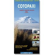 Cotopaxi Climbing and Trekking Map